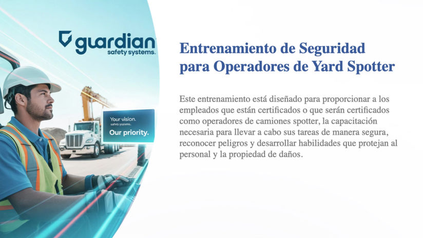 Yard Spotter Safety Training ESPAÑOL